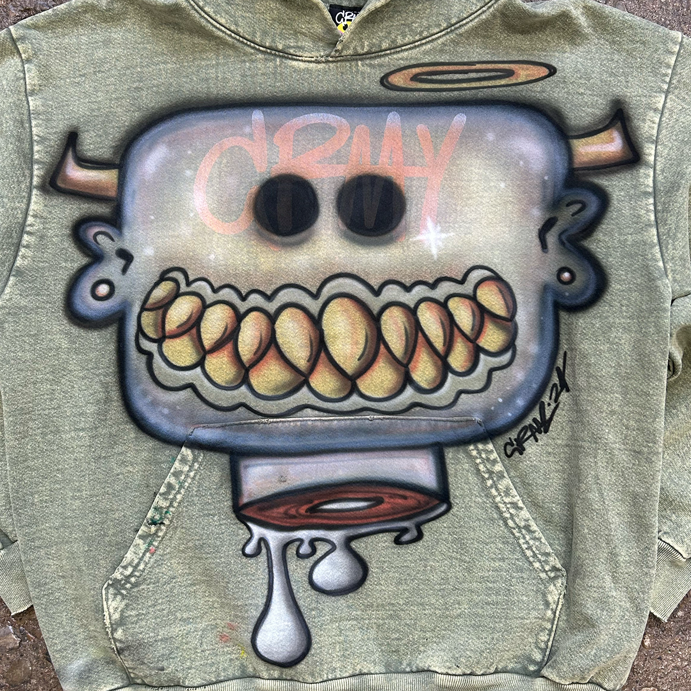 Well Stirred AO Airbrush Hoodie