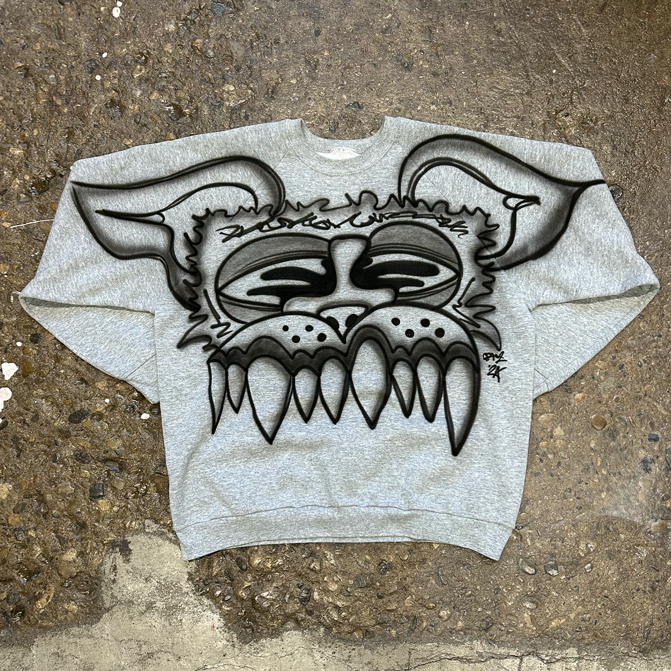 Mr. Gray Cat Sweatshirt