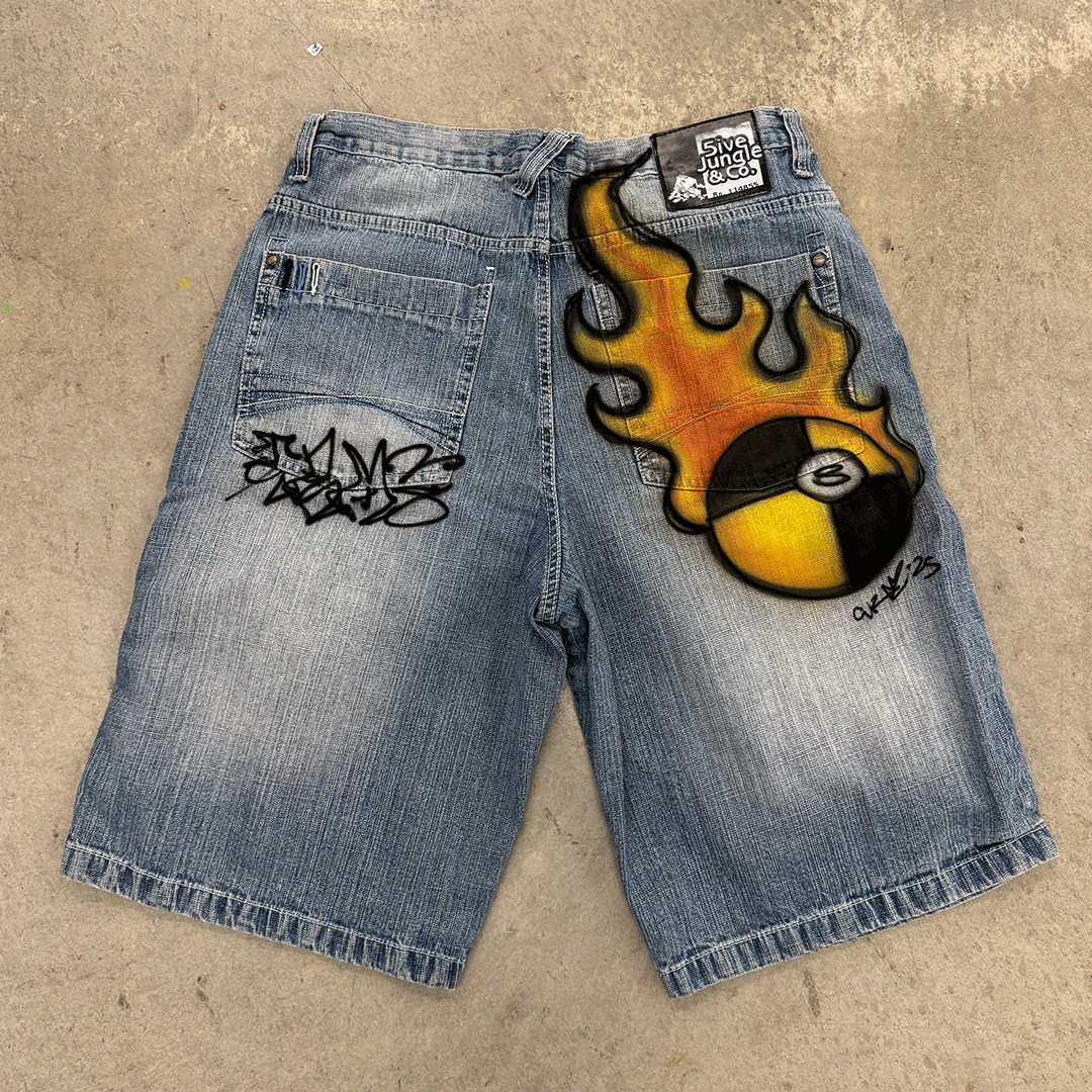 CRMY Cyber Trybal Jorts #2