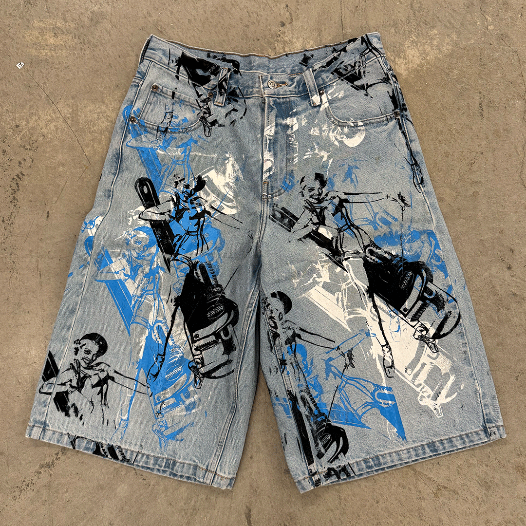 Wrench Pin-Up Jorts