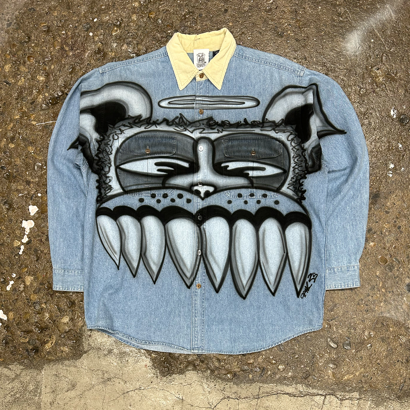 CRMY Big Cat Denim Shirt