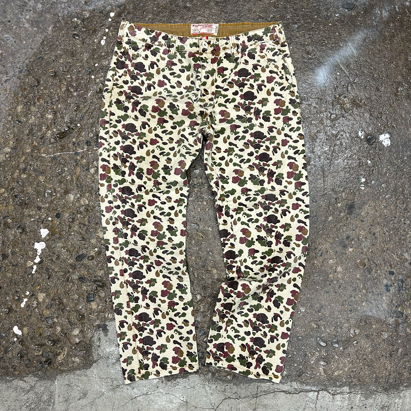 Y2K Camo Pants