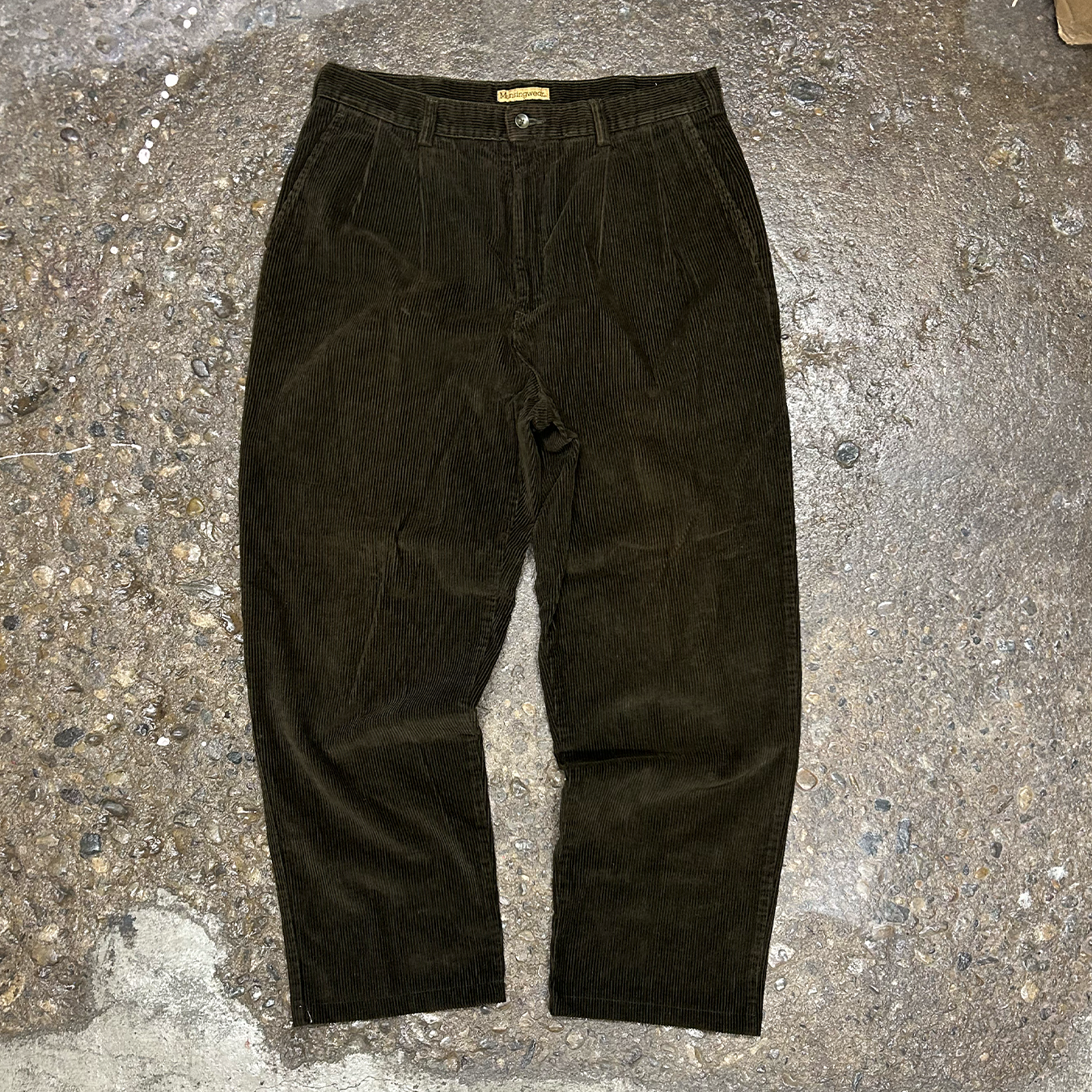 Chocolate Brown Corduroy Pants