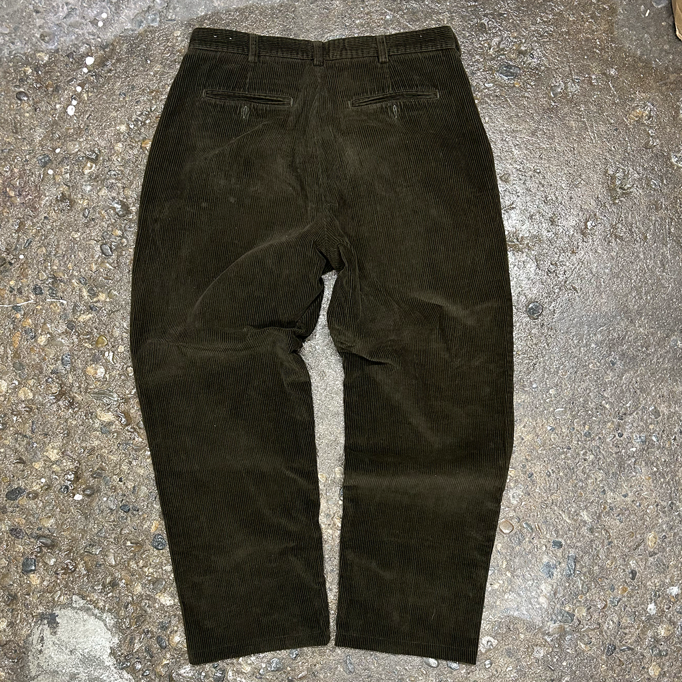 Chocolate Brown Corduroy Pants