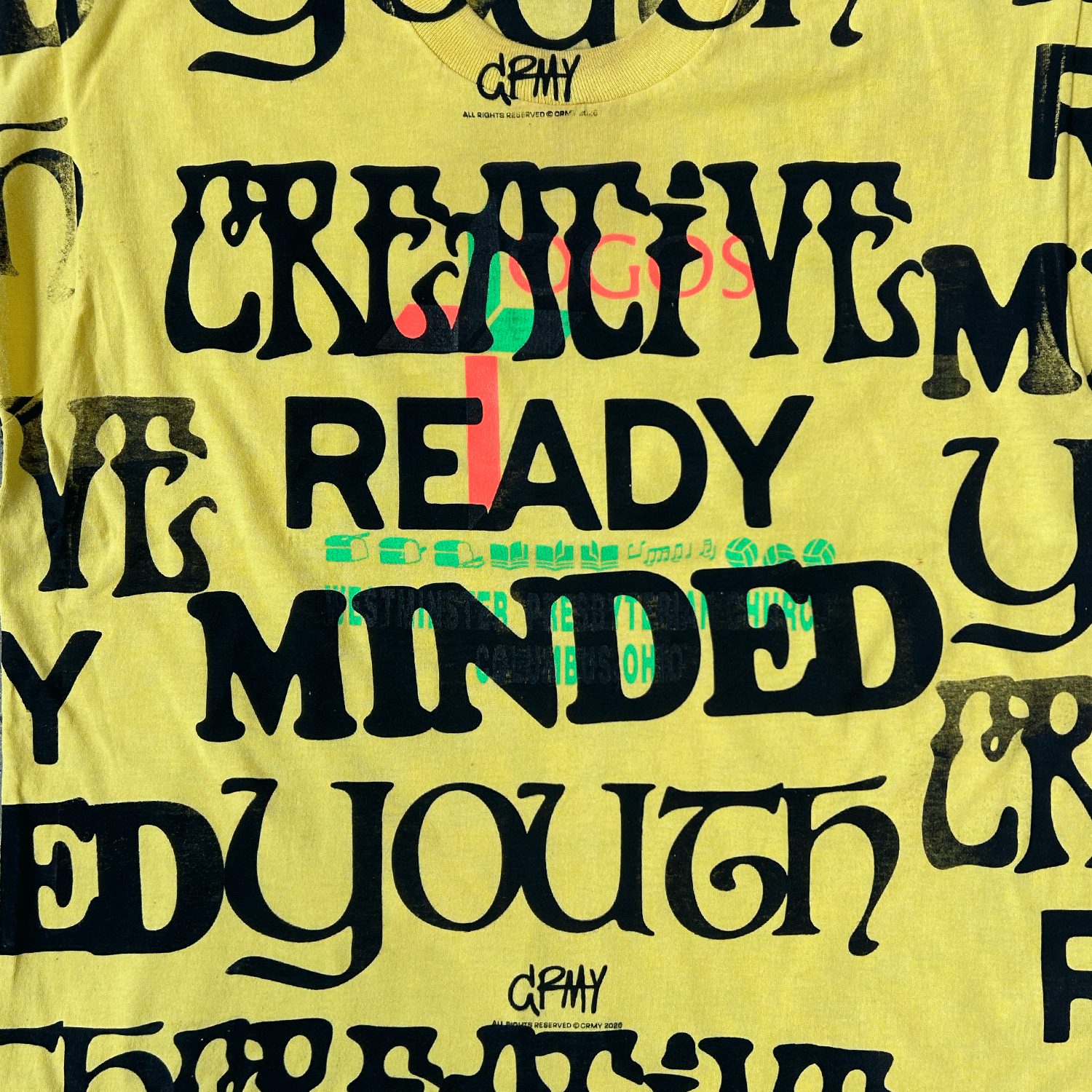 YELLOW C.R.M.Y. ALL OVER PRINT