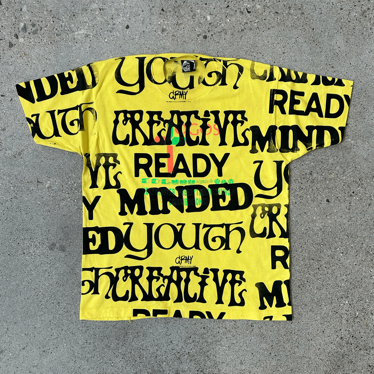 YELLOW C.R.M.Y. ALL OVER PRINT