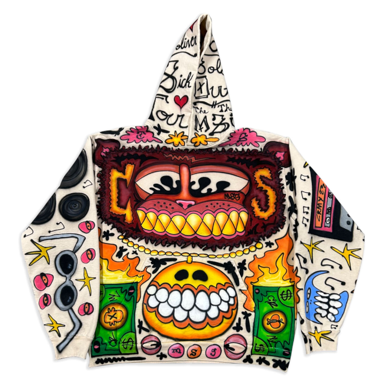 All-Over Airbrush Hoodie