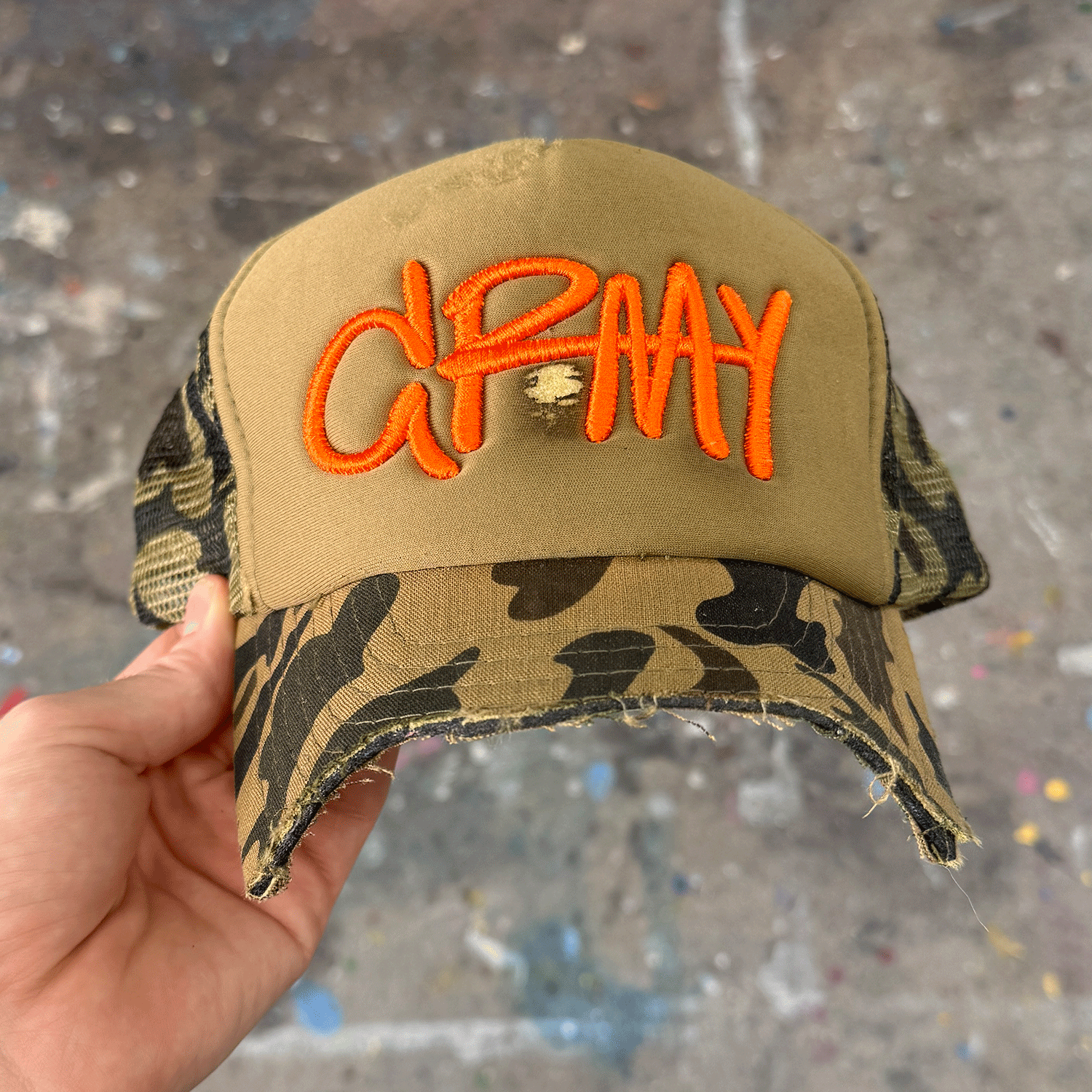 CRMY CAMO HAT