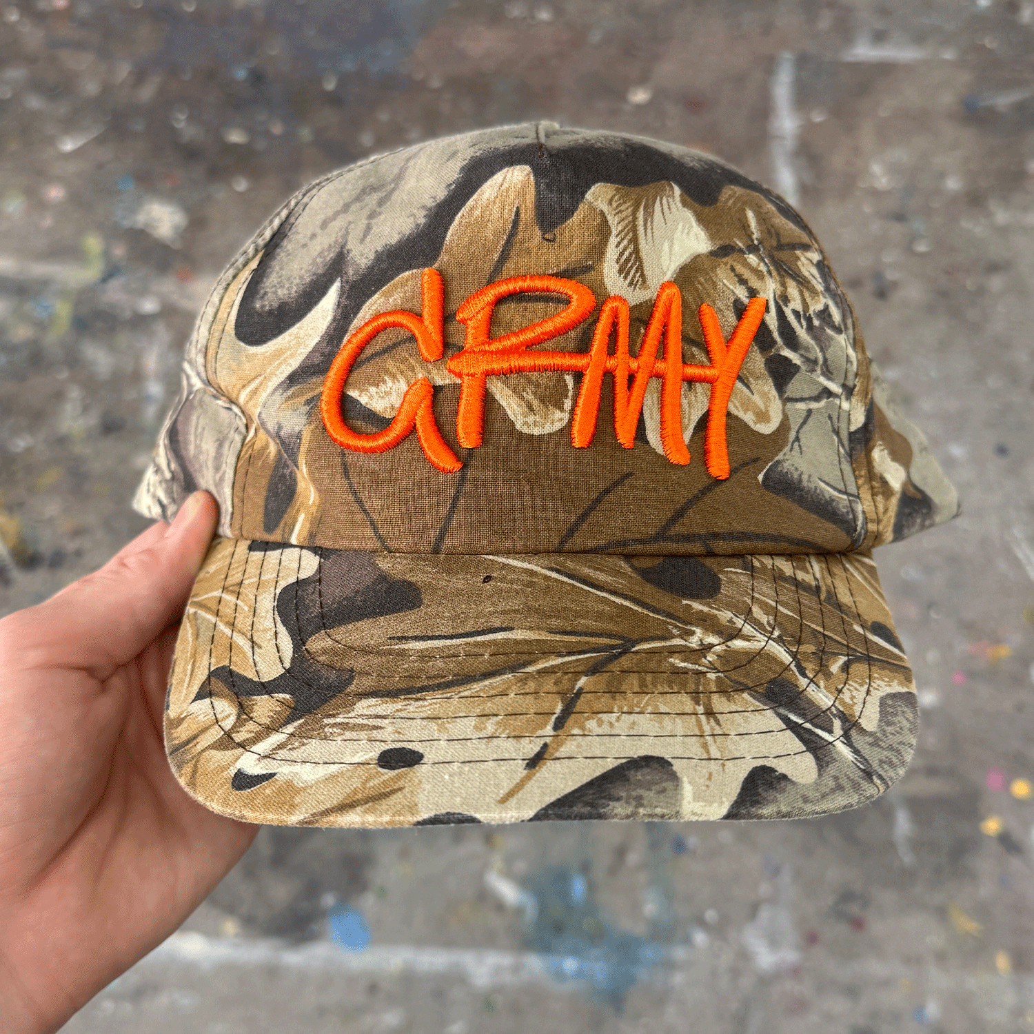 CRMY CAMO HAT