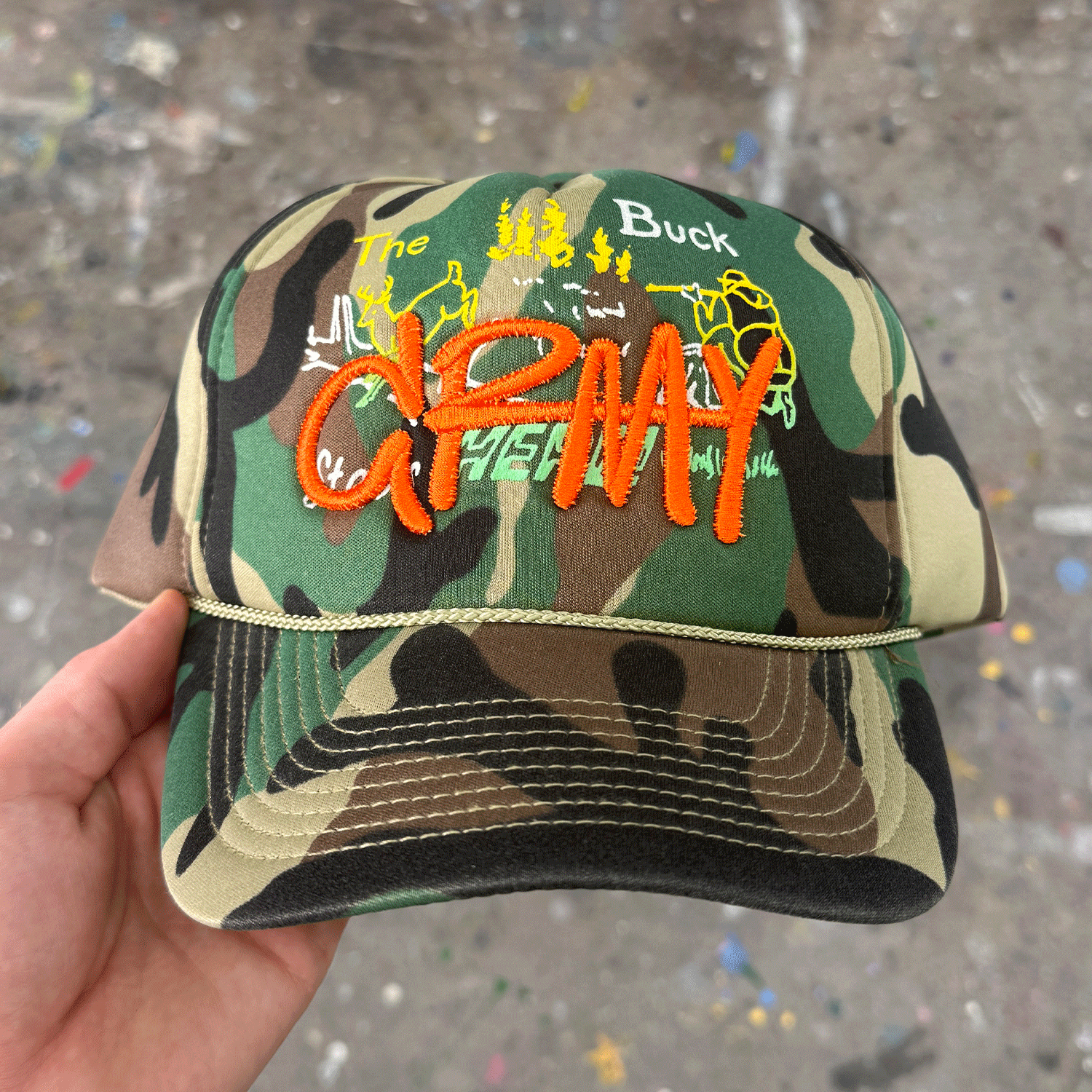 CRMY CAMO HAT
