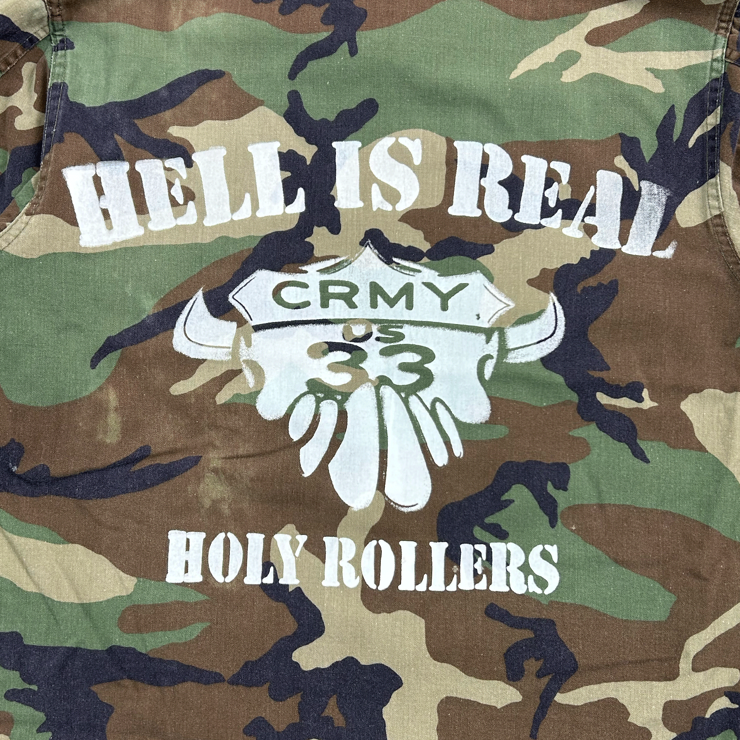 Holy Rollers Woodland Camo Jacket