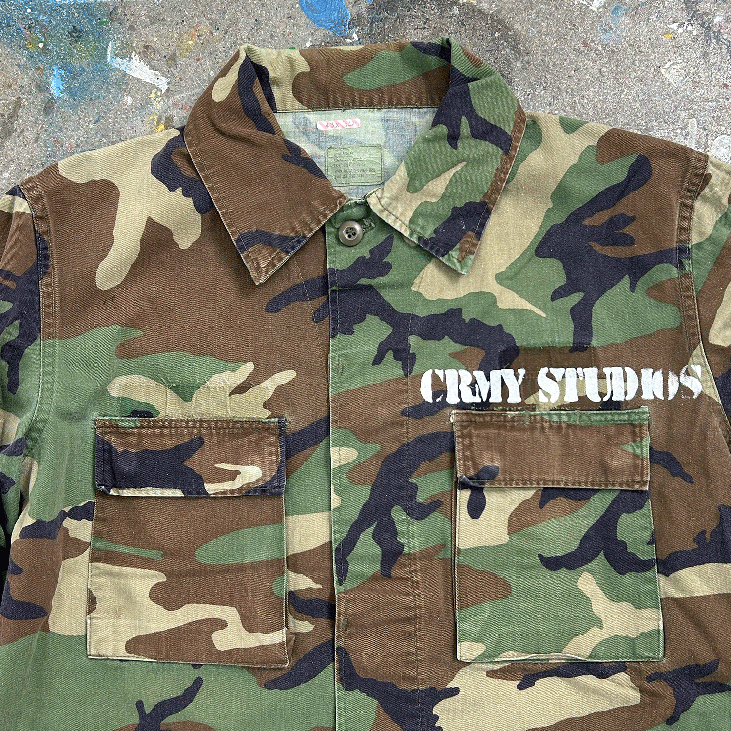 Holy Rollers Woodland Camo Jacket