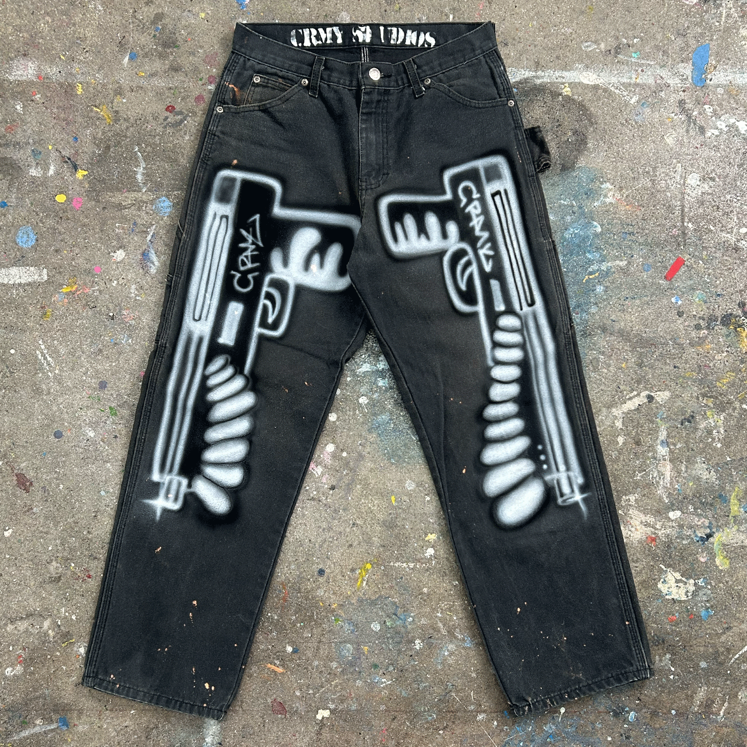 Hell Is Real Gun Pants