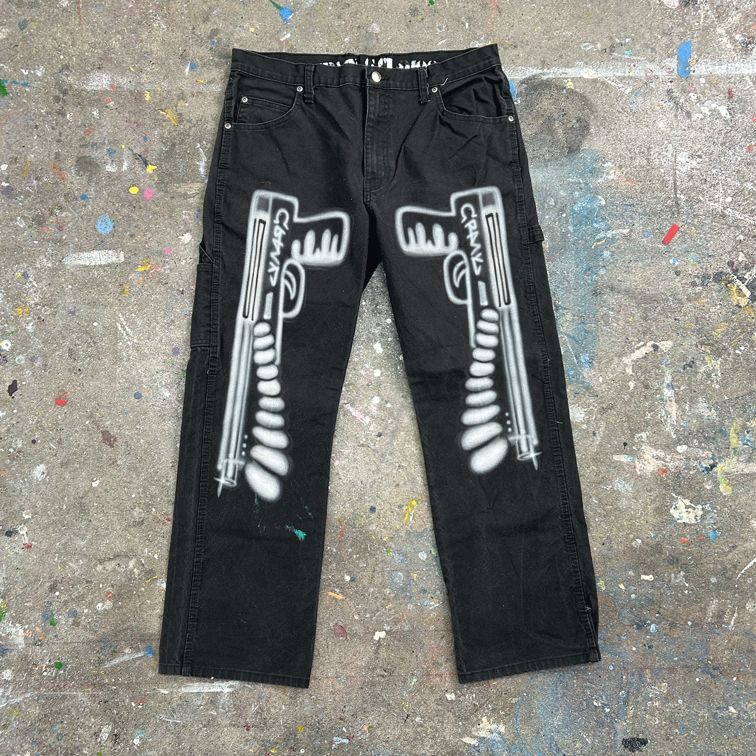 Hell Is Real Gun Pants