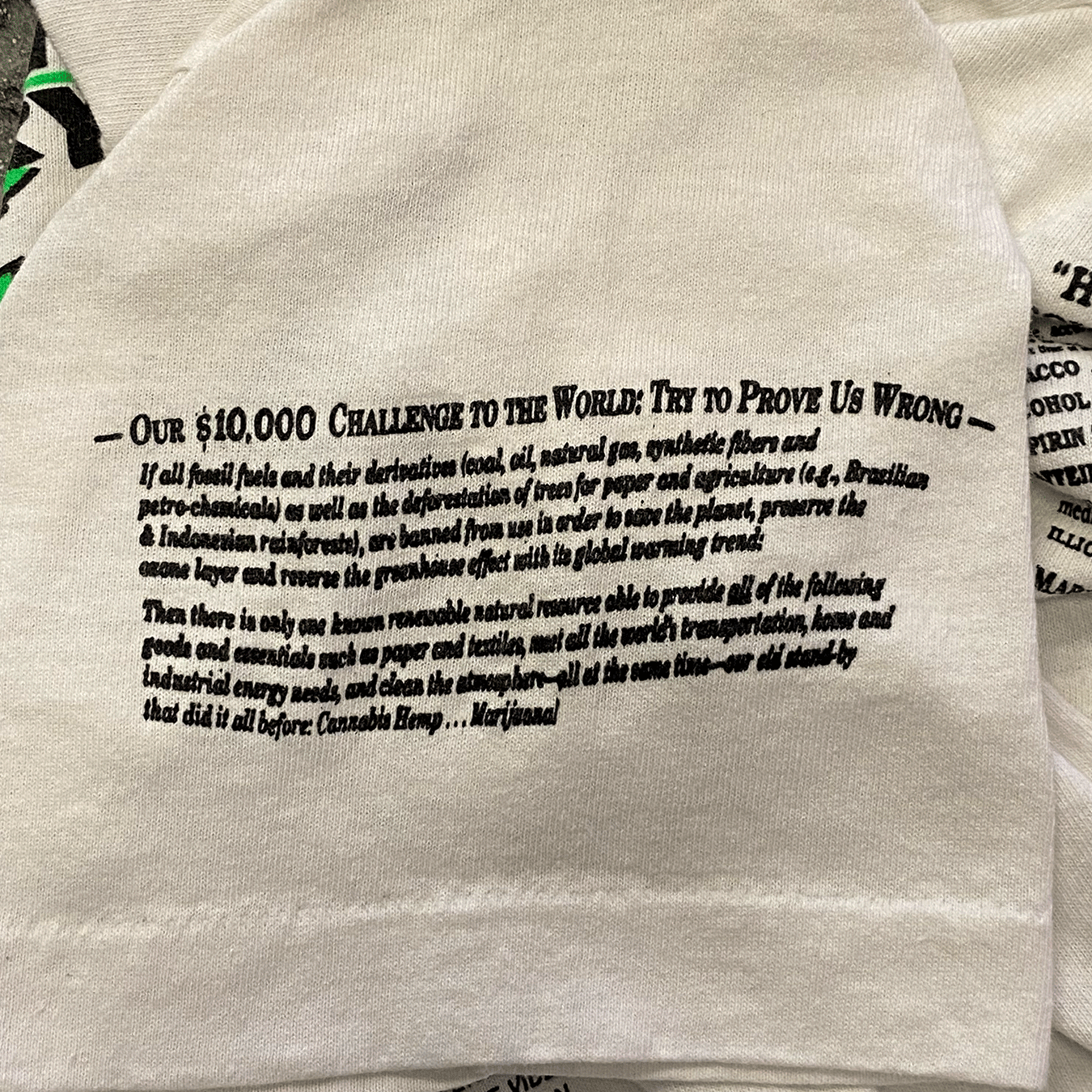 Hemp For Victory! Tee, 1992