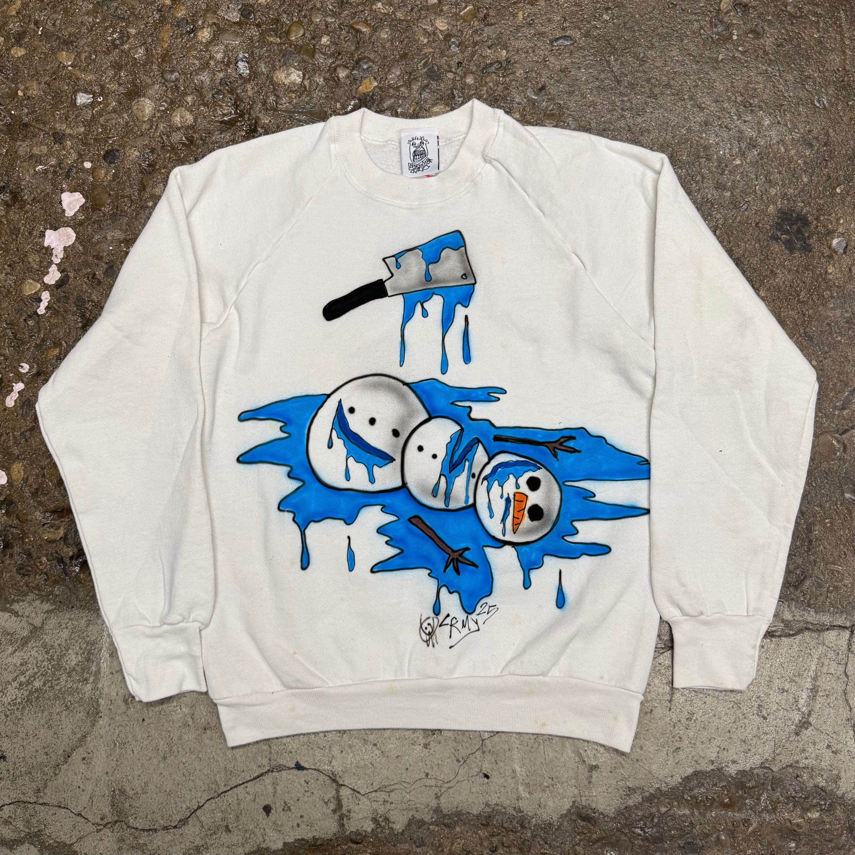 Snowman Massacre Crewneck