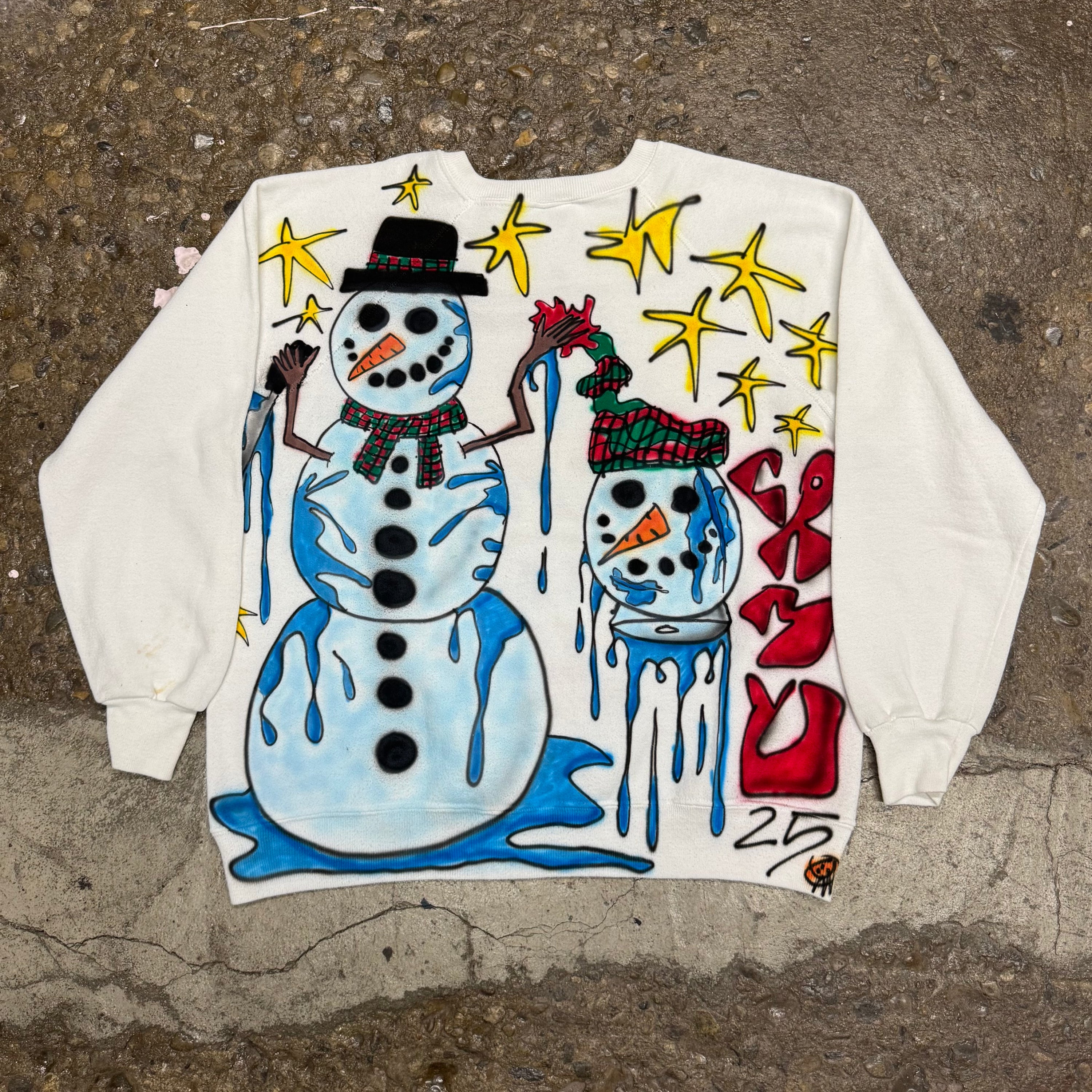 Snowman Blitz Crewneck