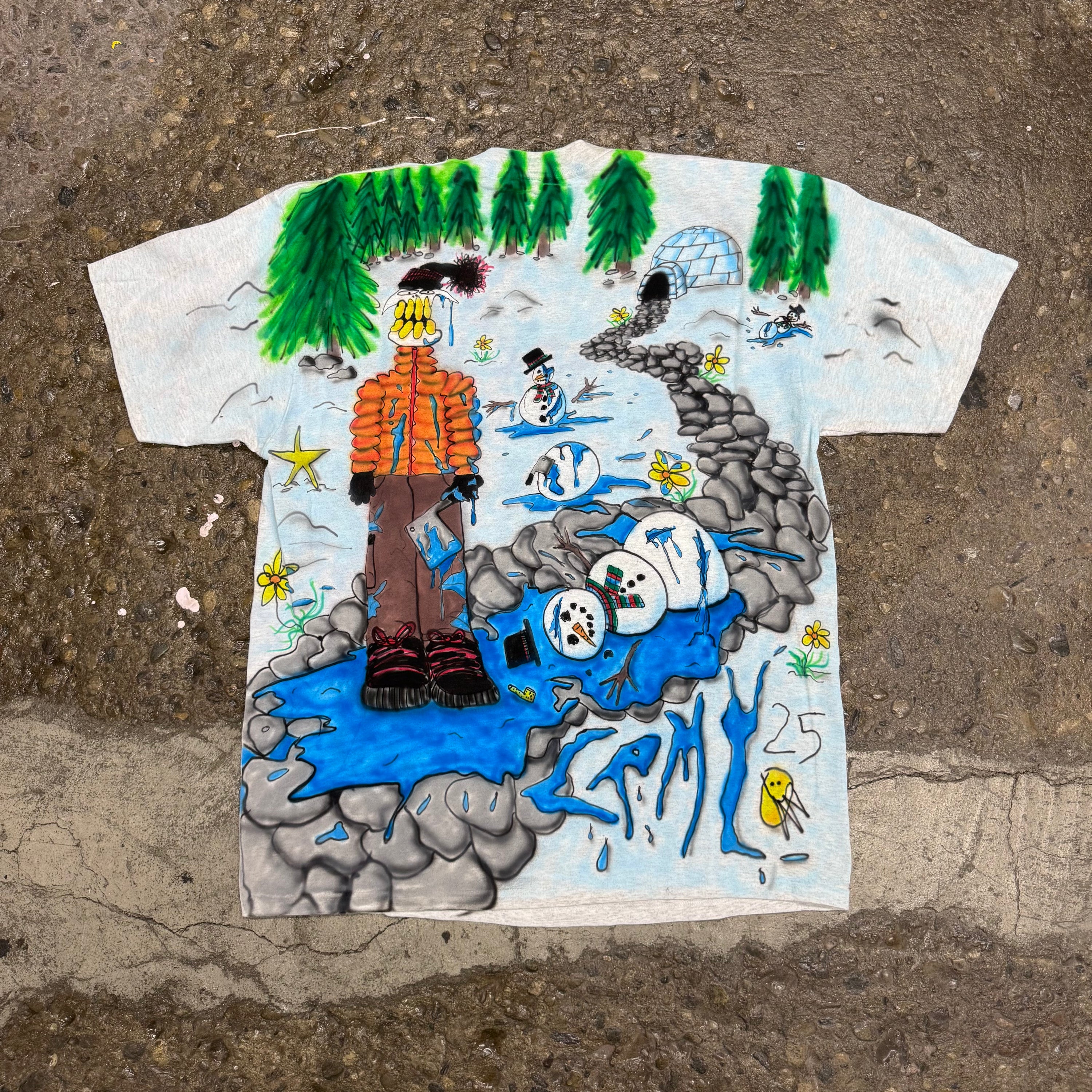 Snowman Massacre Tee