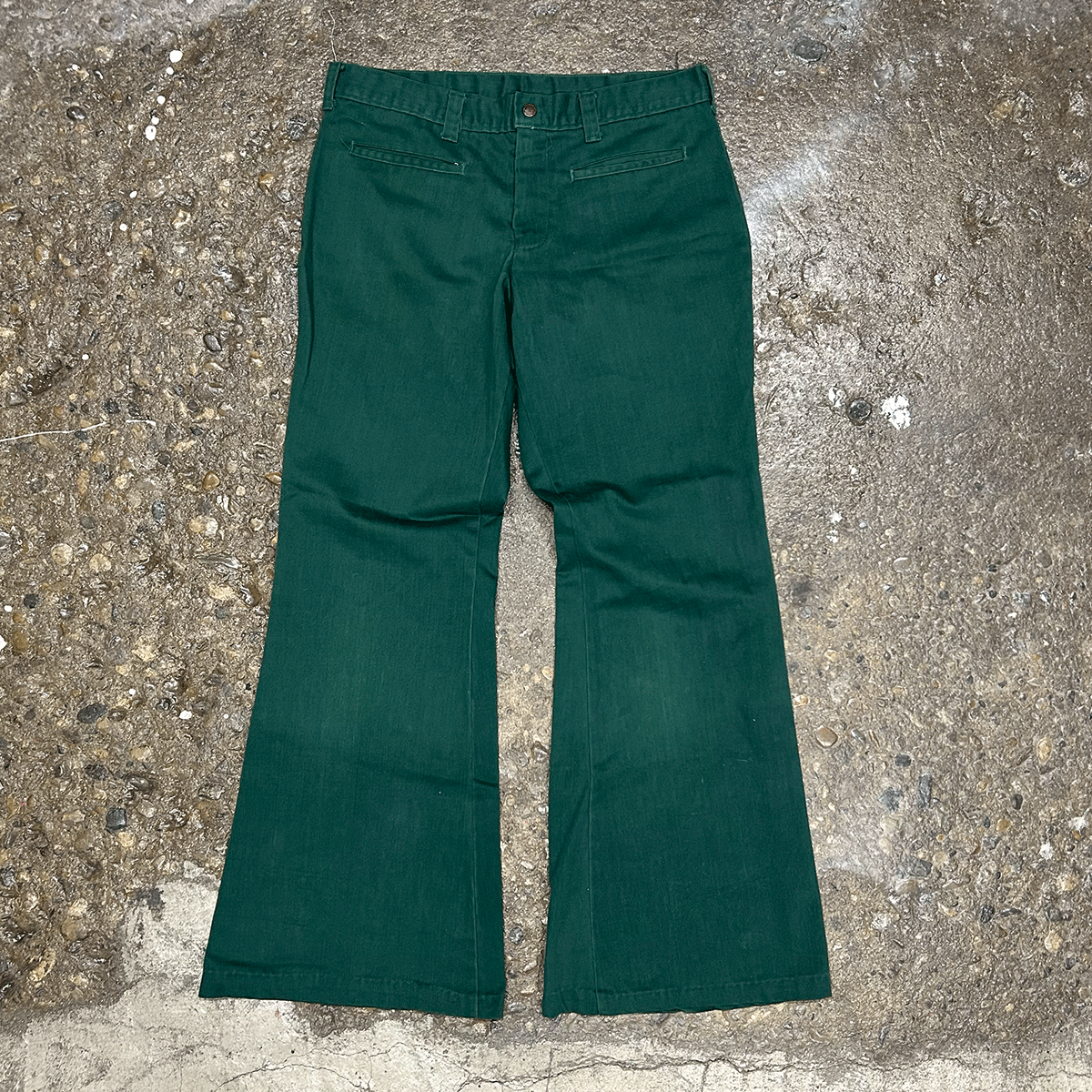 Green Bell Bottoms