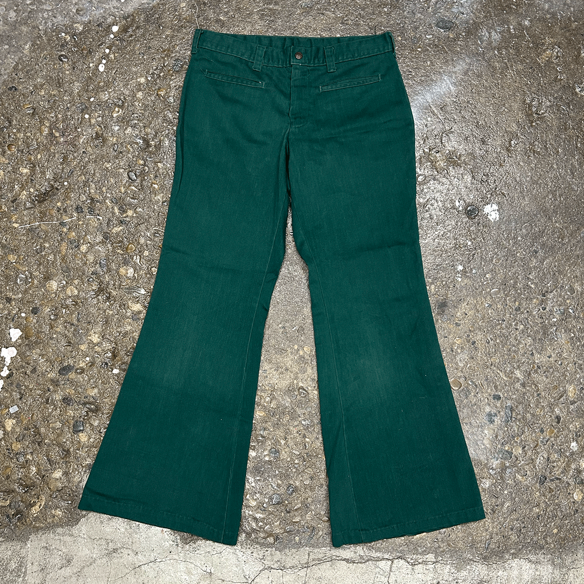 Green Bell Bottoms