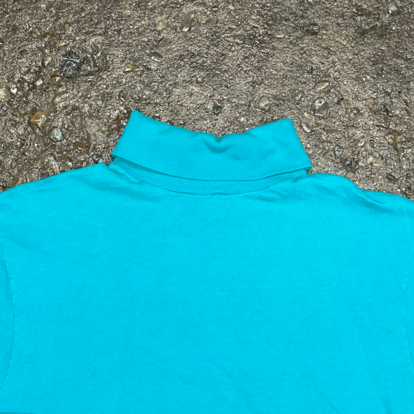 Turquoise Turtleneck