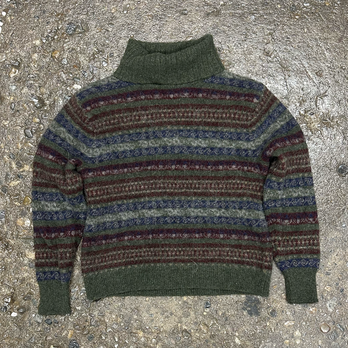 Smol Wool/Aplaca Turtle-Neck Sweater