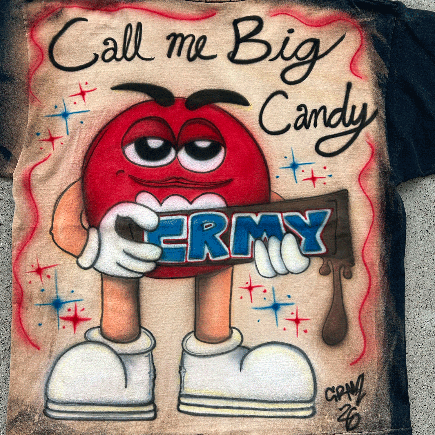 Red M&M Tee (Call Me Big Candy)