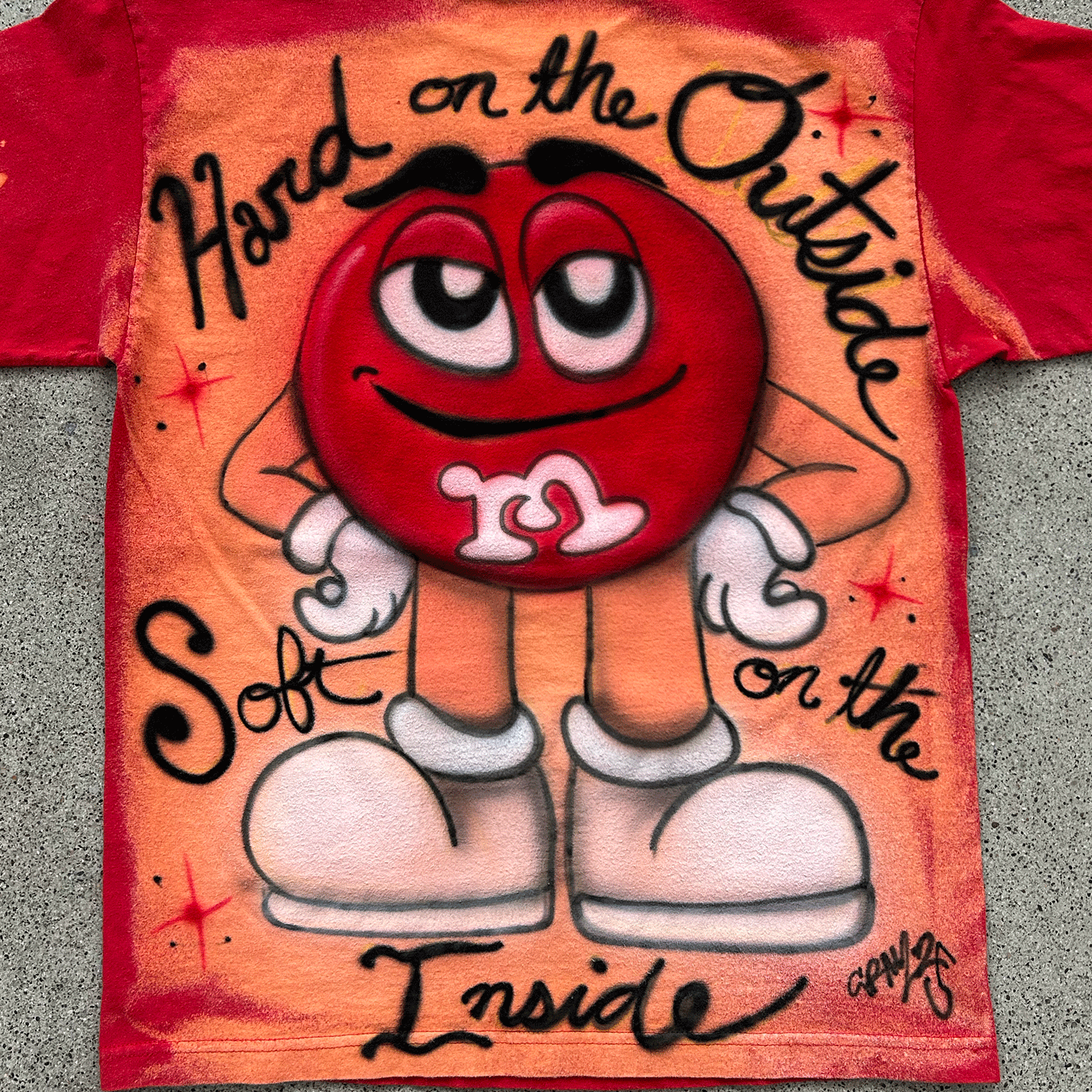 Red M&M Tee (Soft Inside)