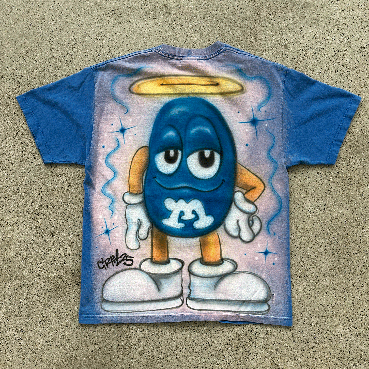 Blue M&M Tee