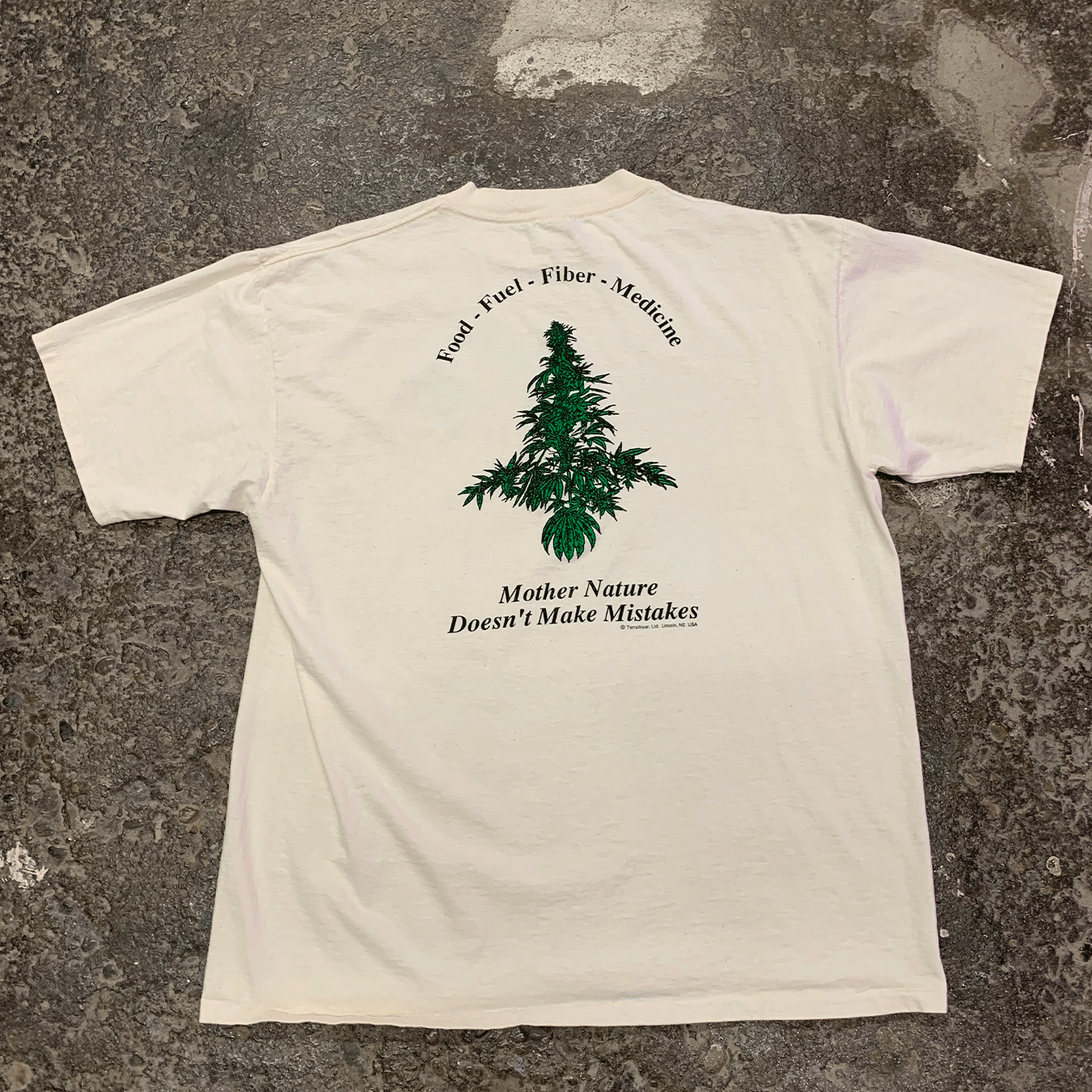 Mother Nature’s Checklist Tee, 1900s