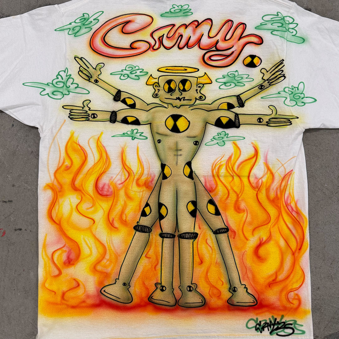 Dummy On Fire Tee