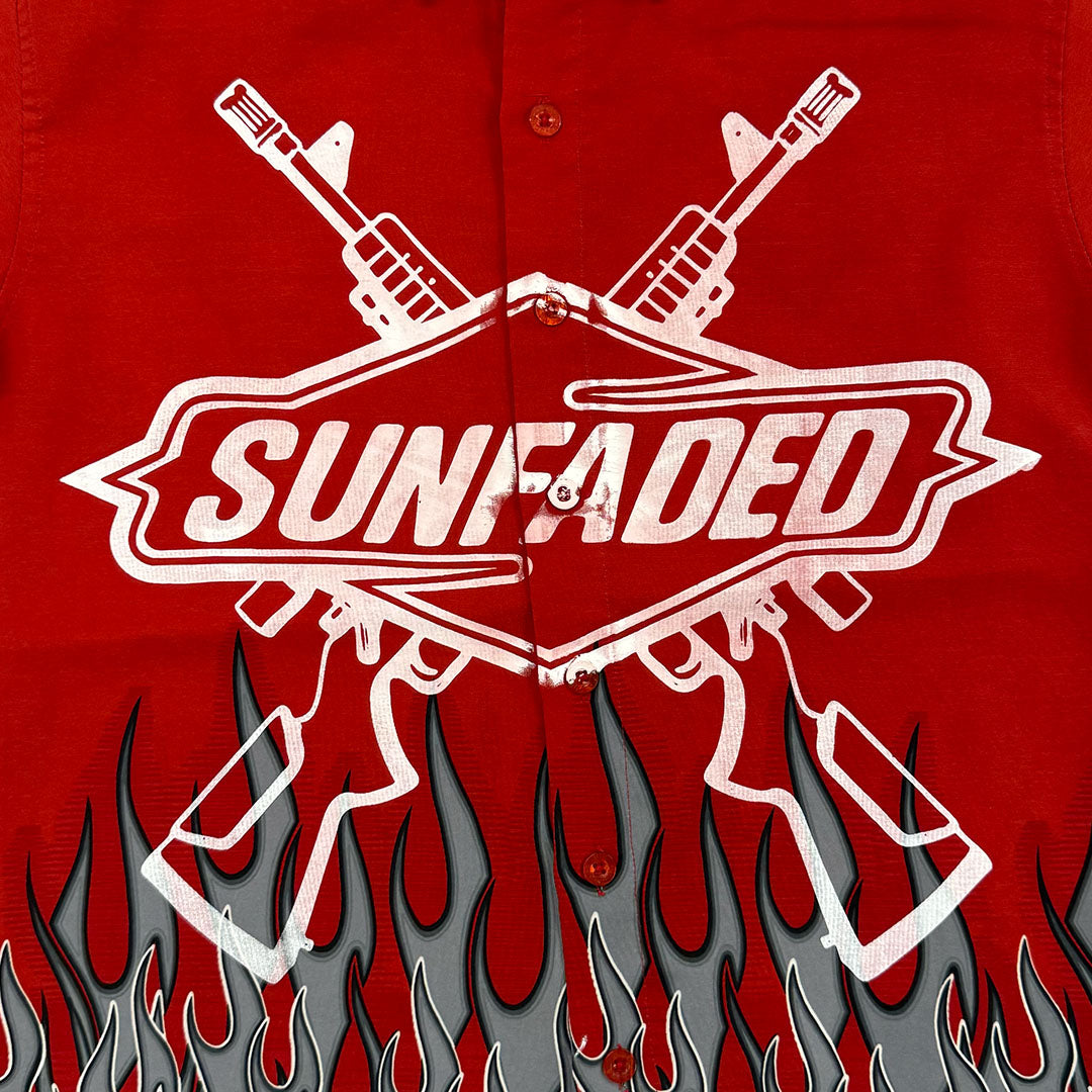 Sun-Faded Button Down