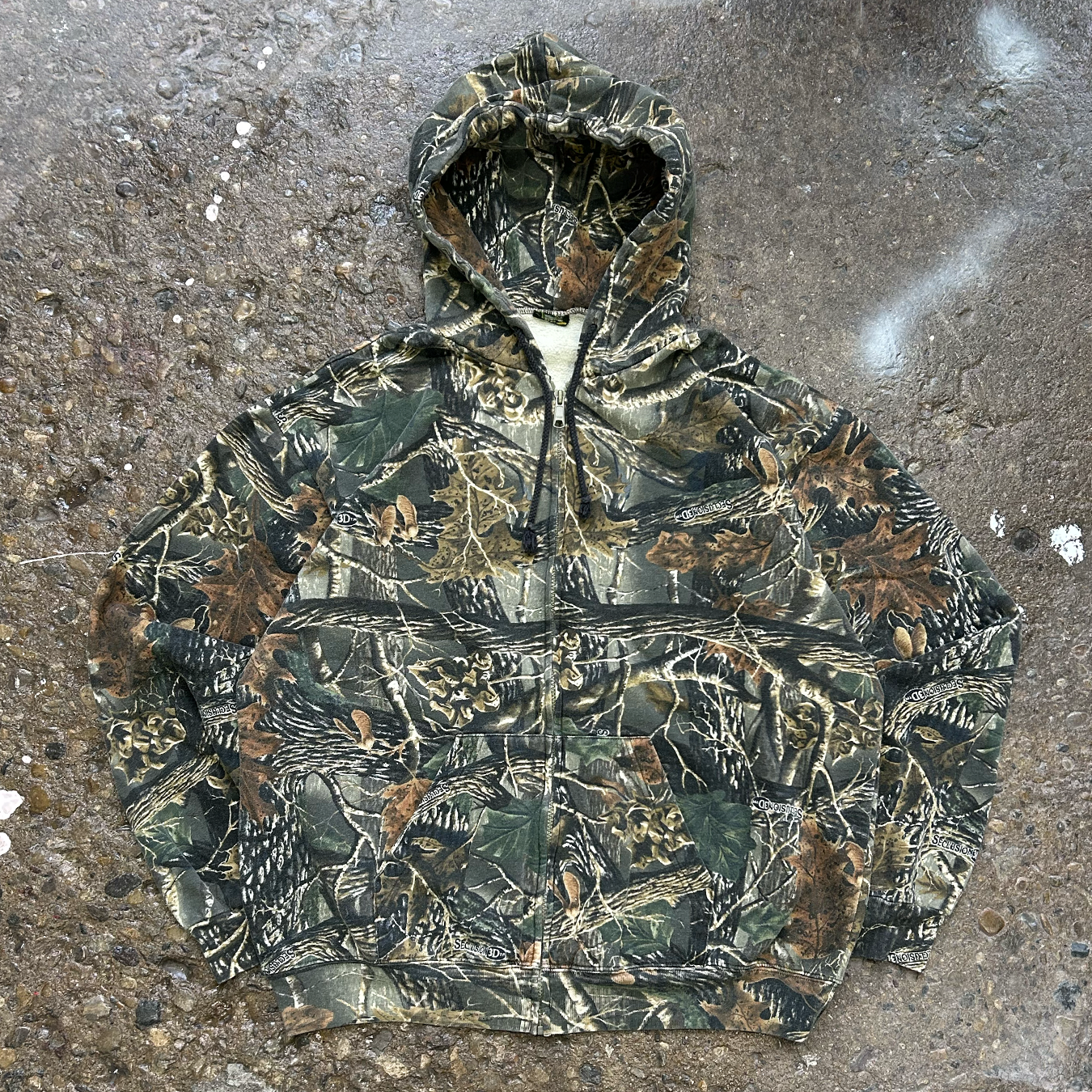 Camo Zip-Up