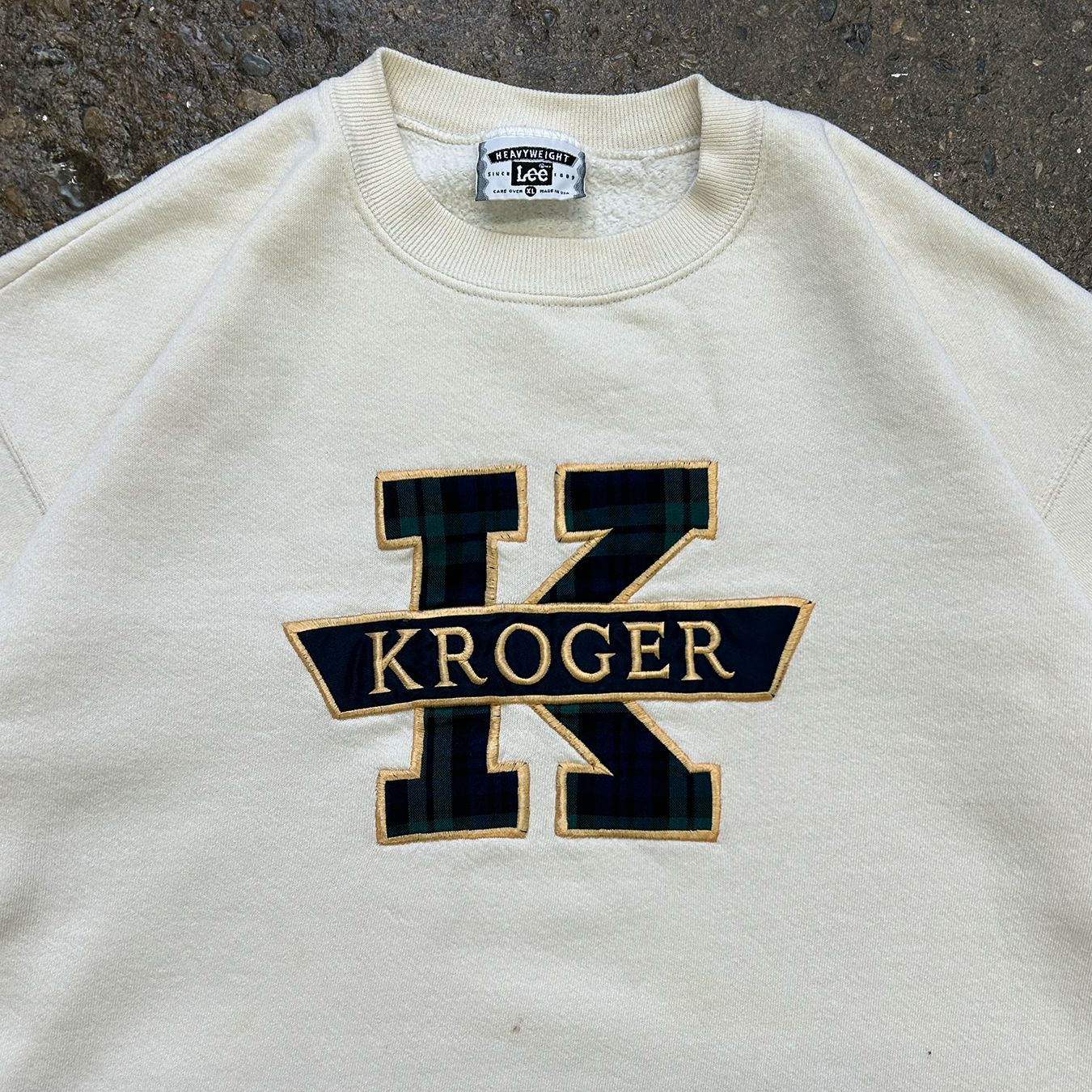 Kroger Applique Logo Sweatshirt