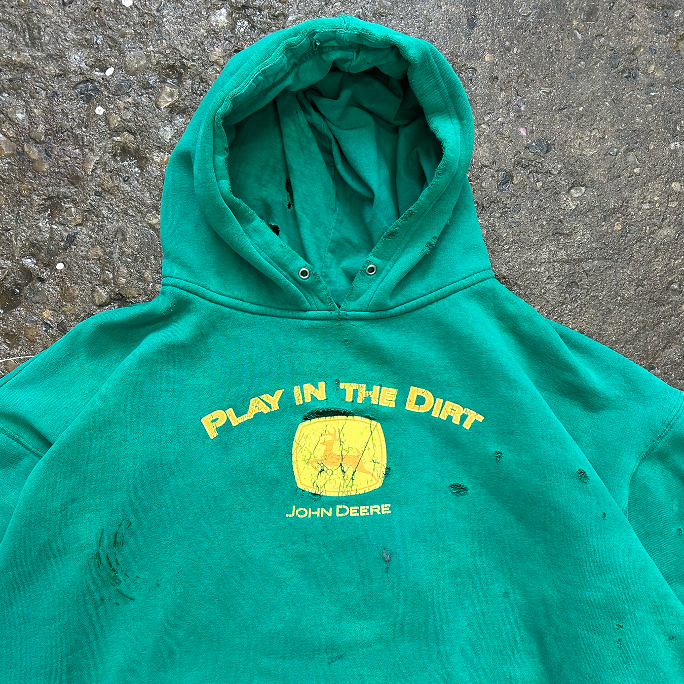 Thrashed John Deere Hoodie