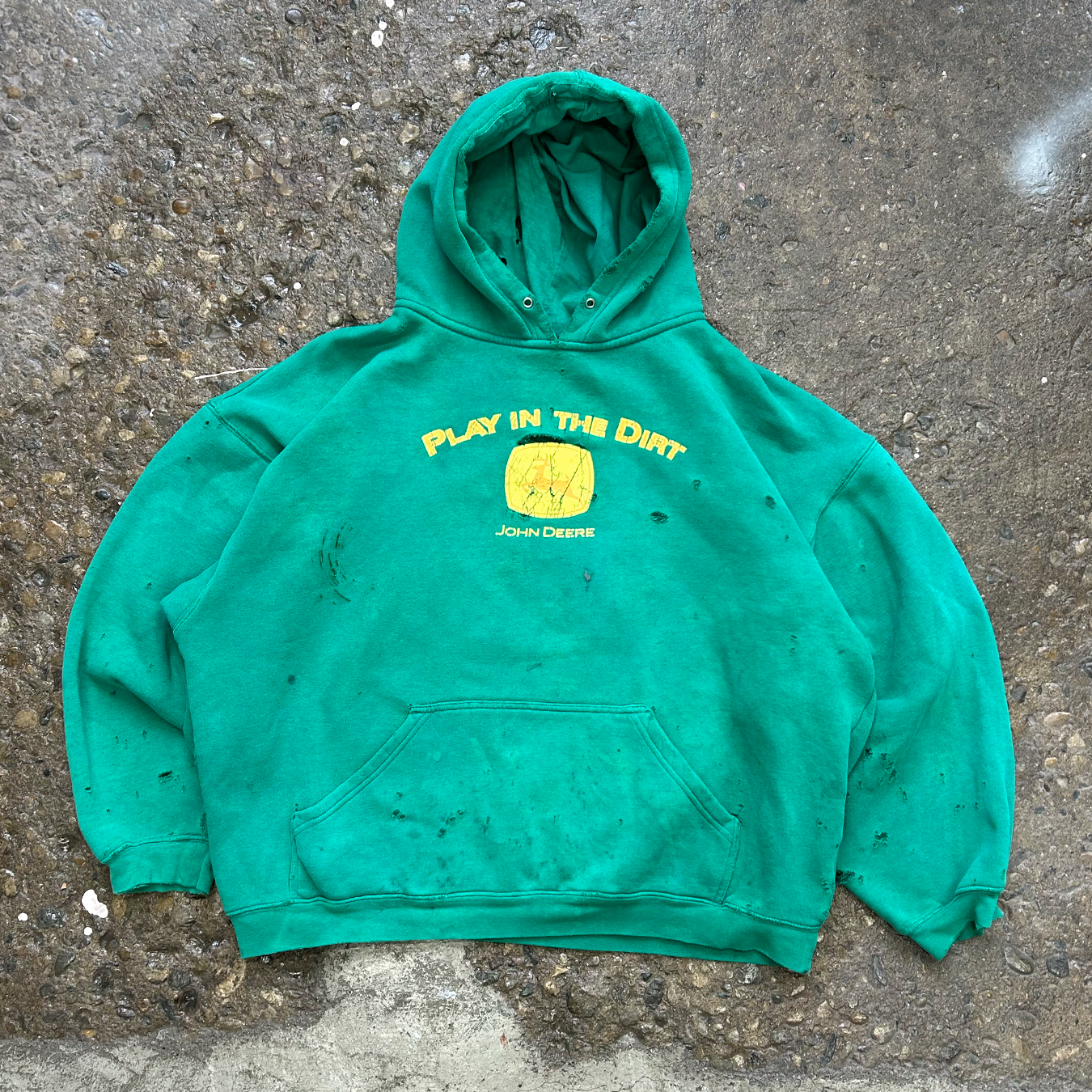 Thrashed John Deere Hoodie