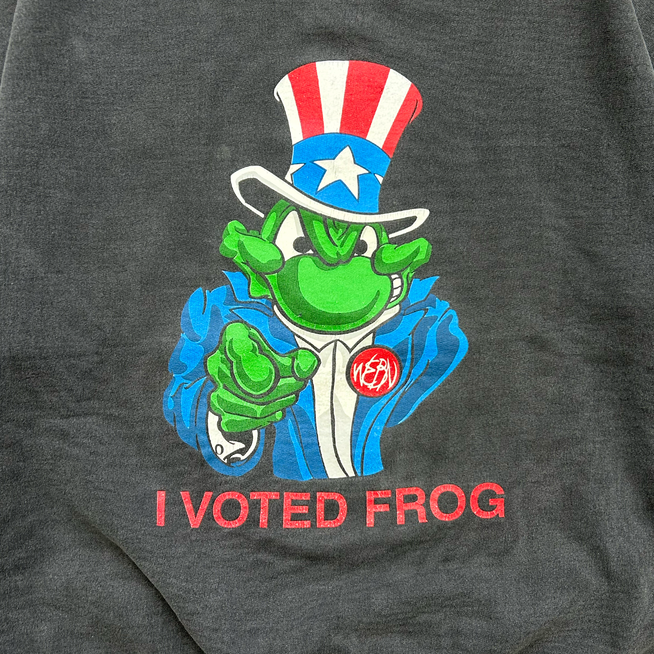 WEBN I Voted Frog Sweatshirt