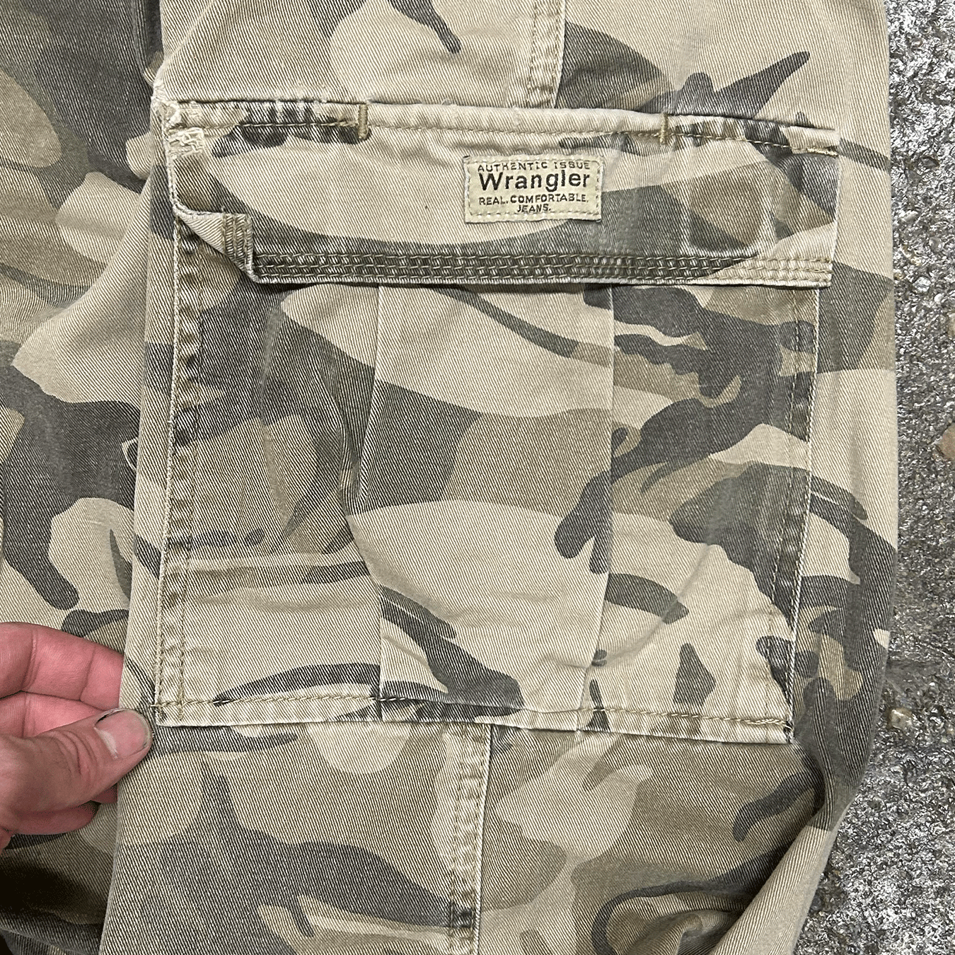 Wrangler Camo Cargos