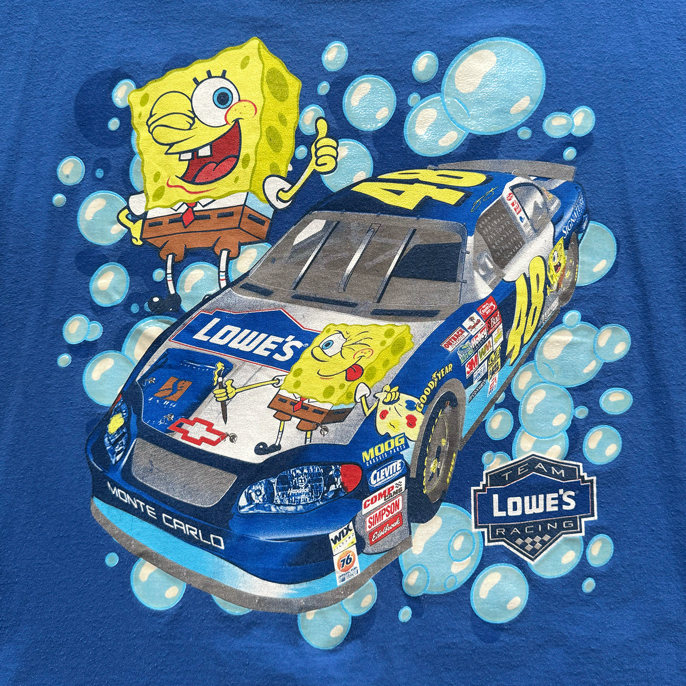 Spongebob x Lowe's x NASCAR Tee