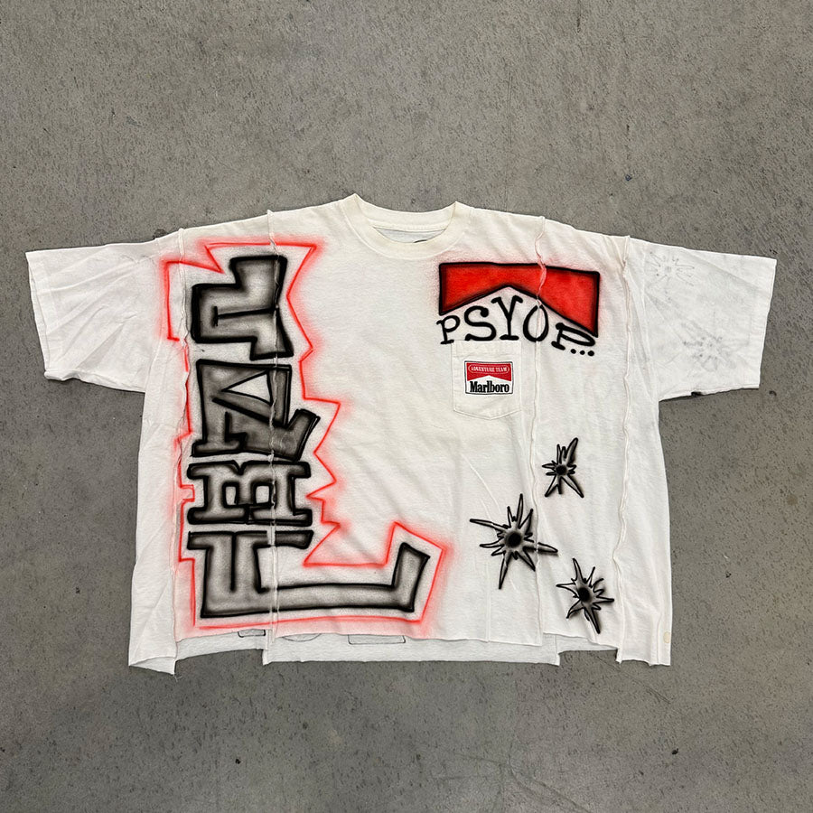 PSYOP.SKETCH.PONCHO.TEE