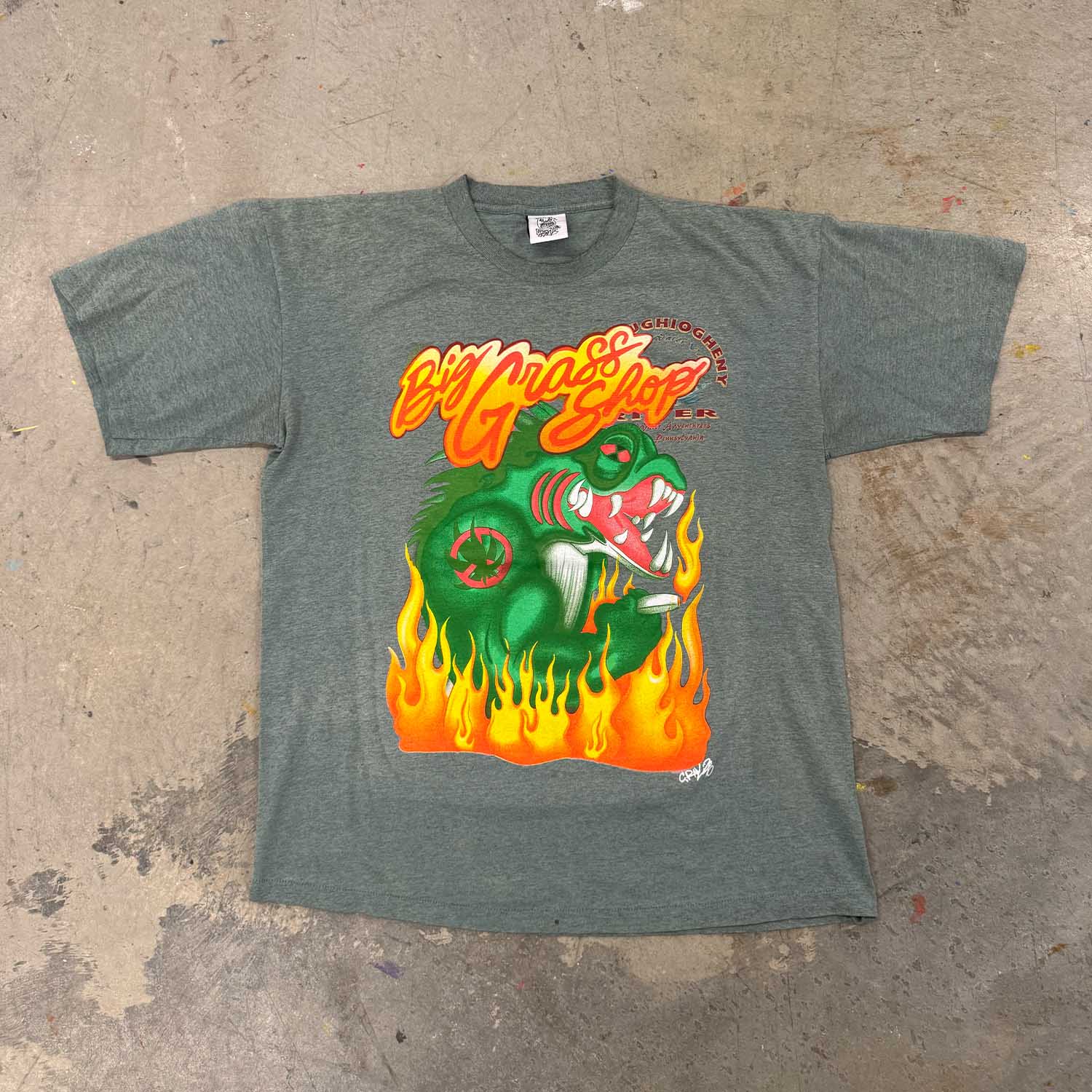 Big Grass Shop Tee (SAGE)