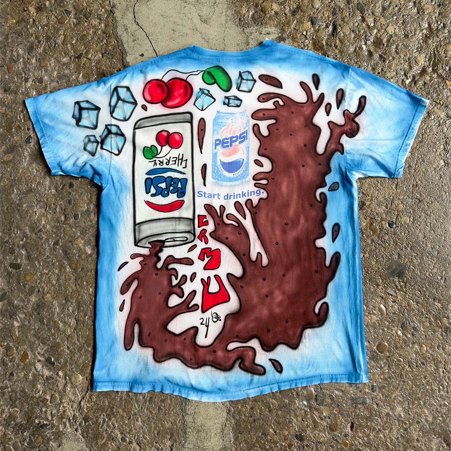 Cherry Pepsi Cola Tee