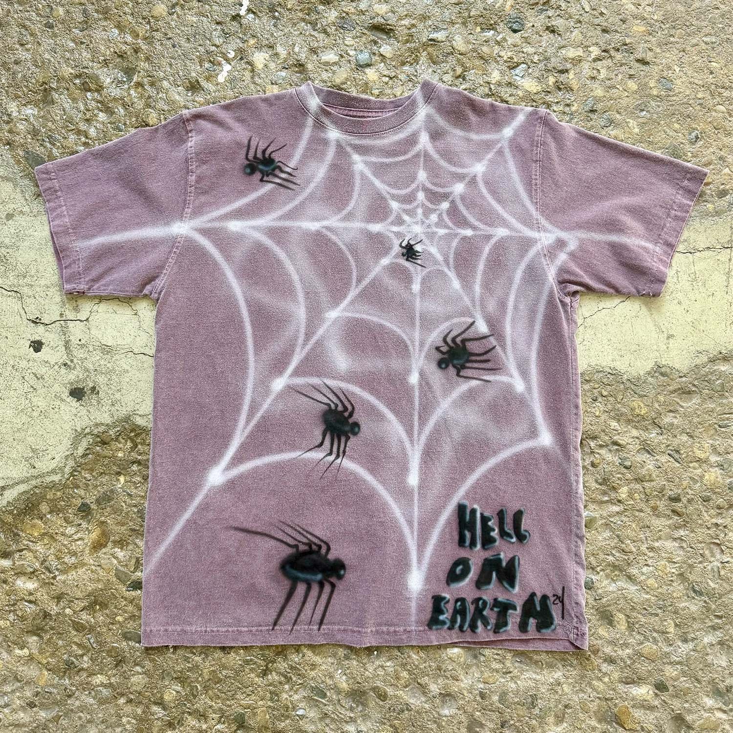 Caught In The Web Tee #2