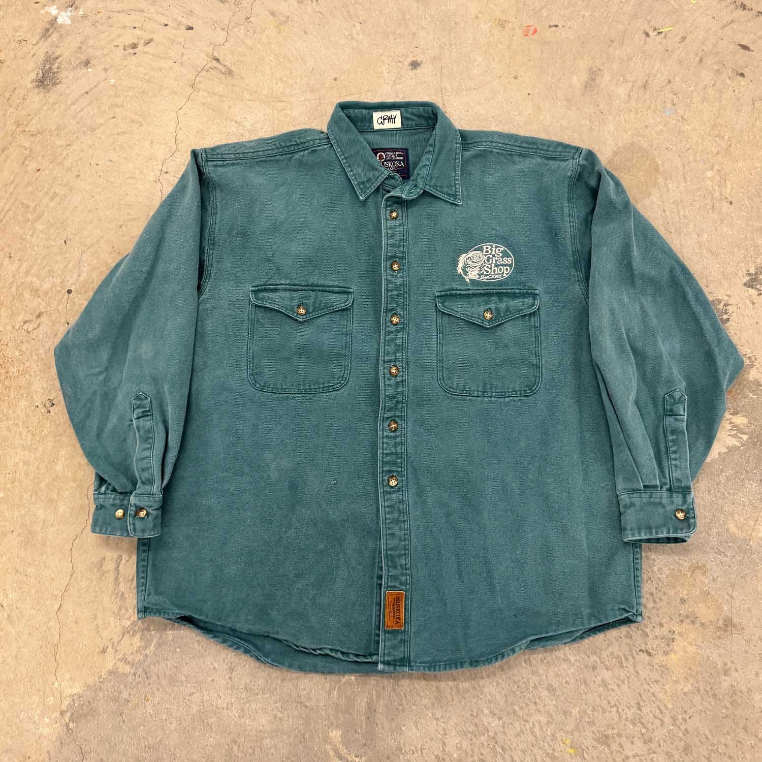 Big Grass Shop Work Shirt (GREEN)