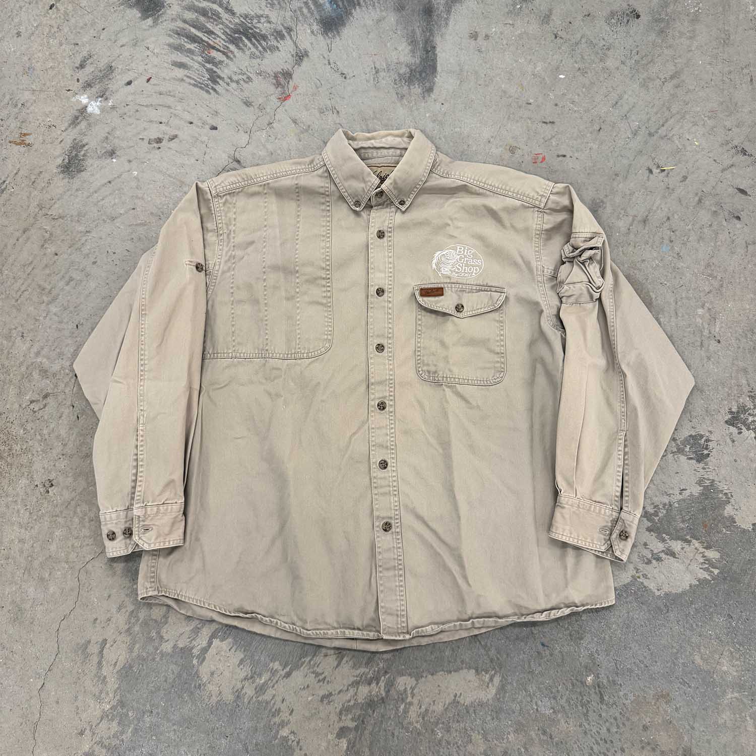 Big Grawss Shop Shirt (BEIGE)