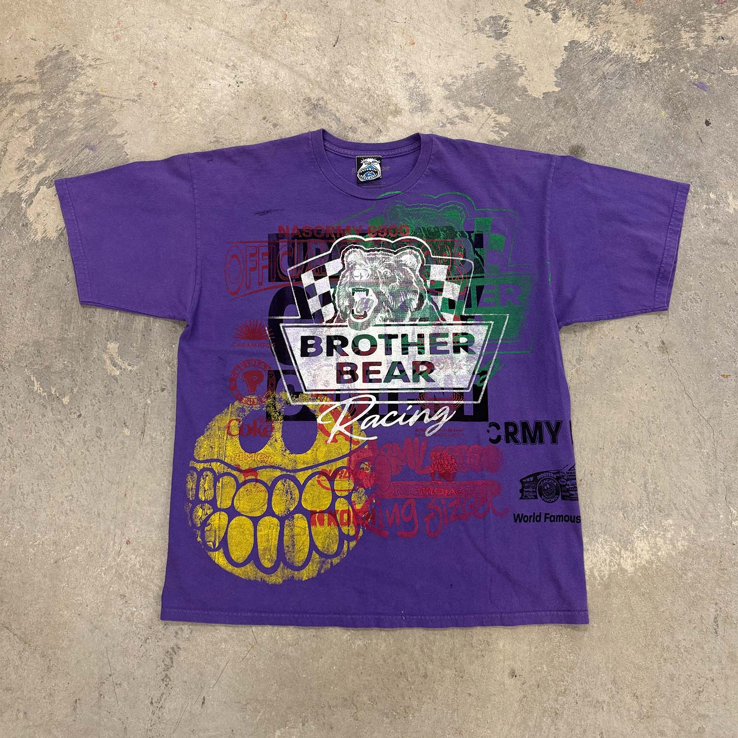 Purple Brother Bear Tee