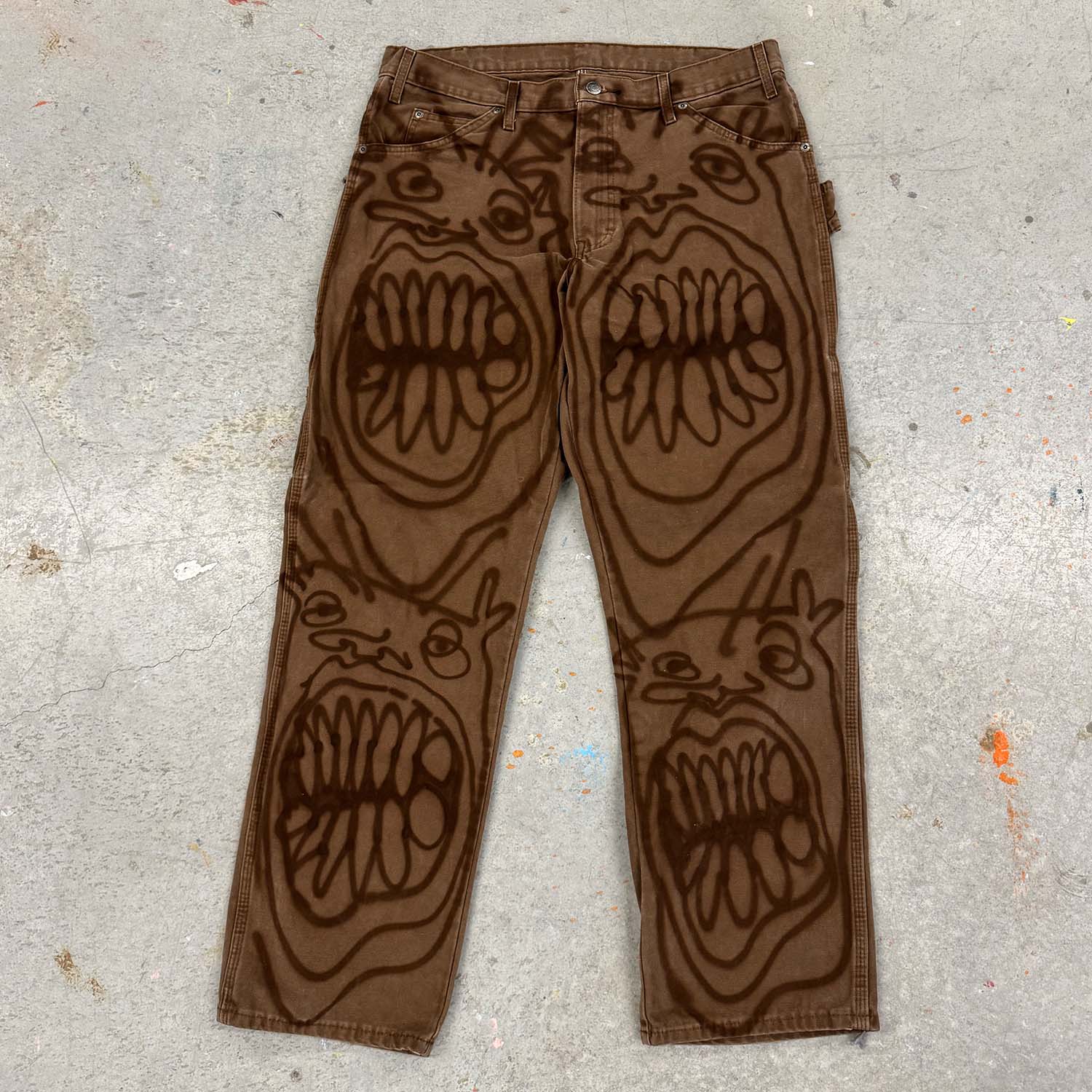 Brown Work Pant