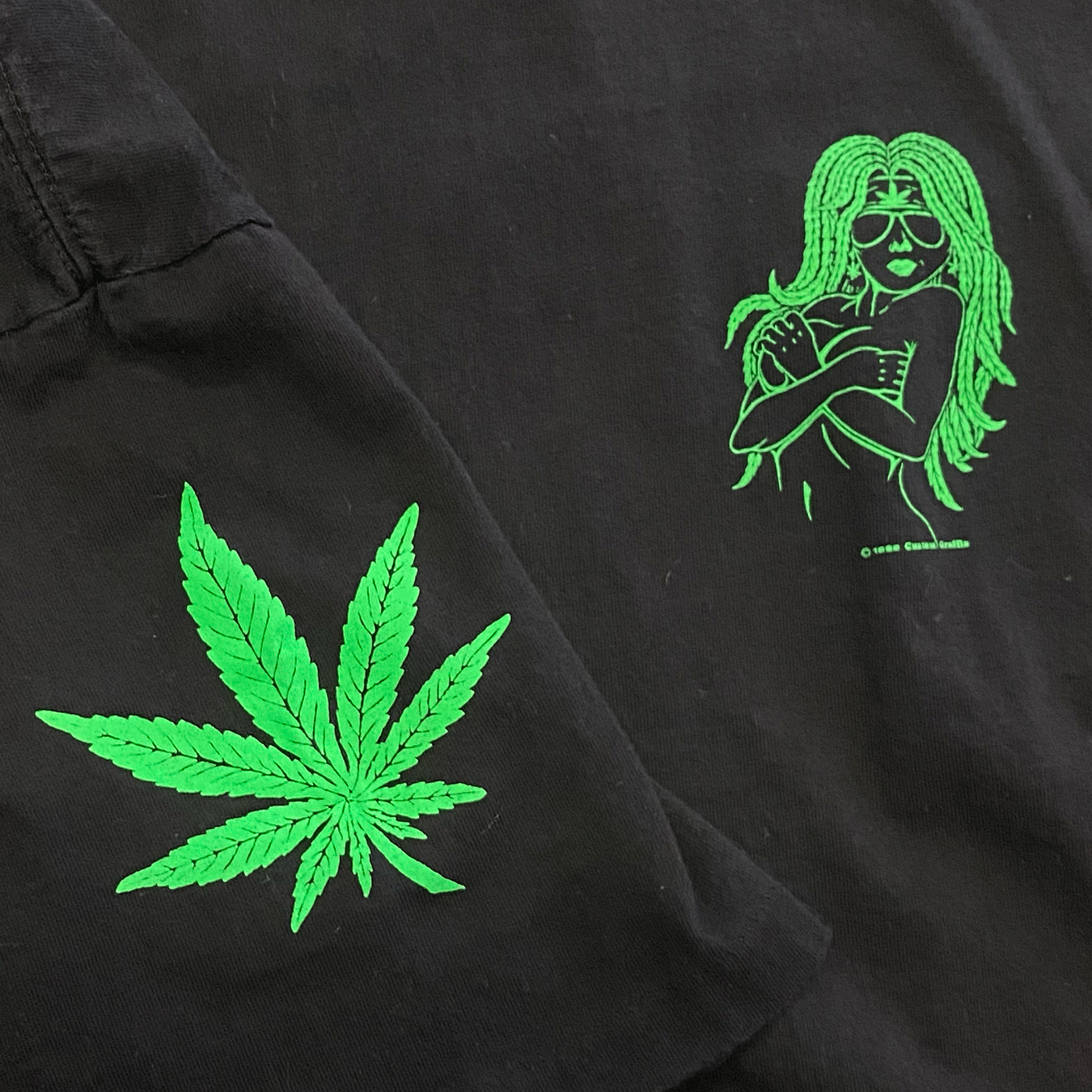 Weed Babe Tee, 1992