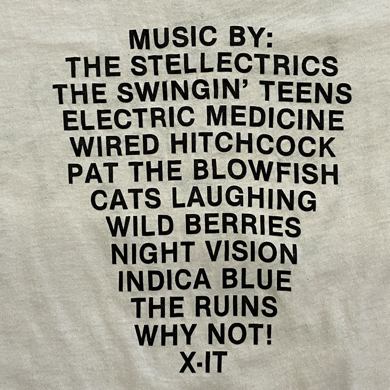 Weedstock ’89 Tee, 1989