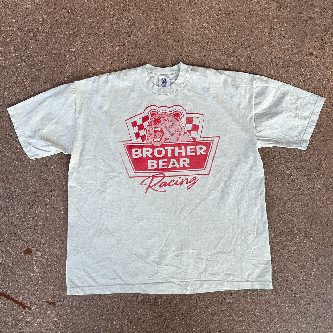 Red Brother Bear Racing Tee